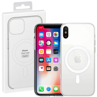 [MagSafe Compatible] Apple iPhone X/Xs/Xr/Xs Max Magnetic Transparent Clear Case Cover - Polar Tech Australia