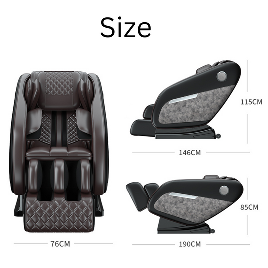 [M5][LCD Touch Screen][Bluetooth Speaker Version] Luxury iMassage 9D Full-body Multi-function Zero-Gravity Massage Chair - Polar Tech Australia