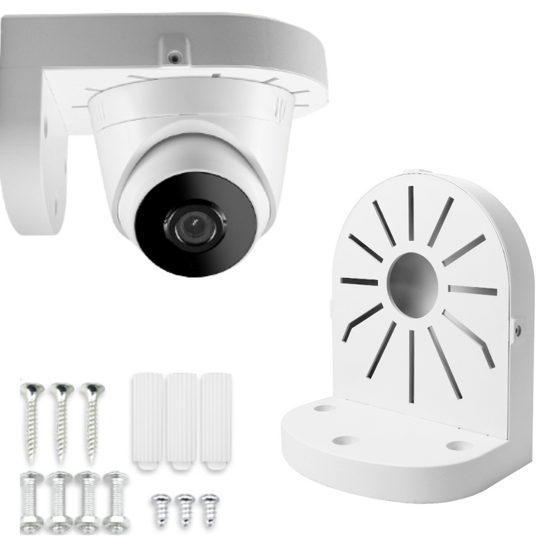 Cargue la imagen en el visor de la galería, Universal Waterproof CCTV Dome Camera Wall Mount Bracket Holder - Polar Tech Australia
