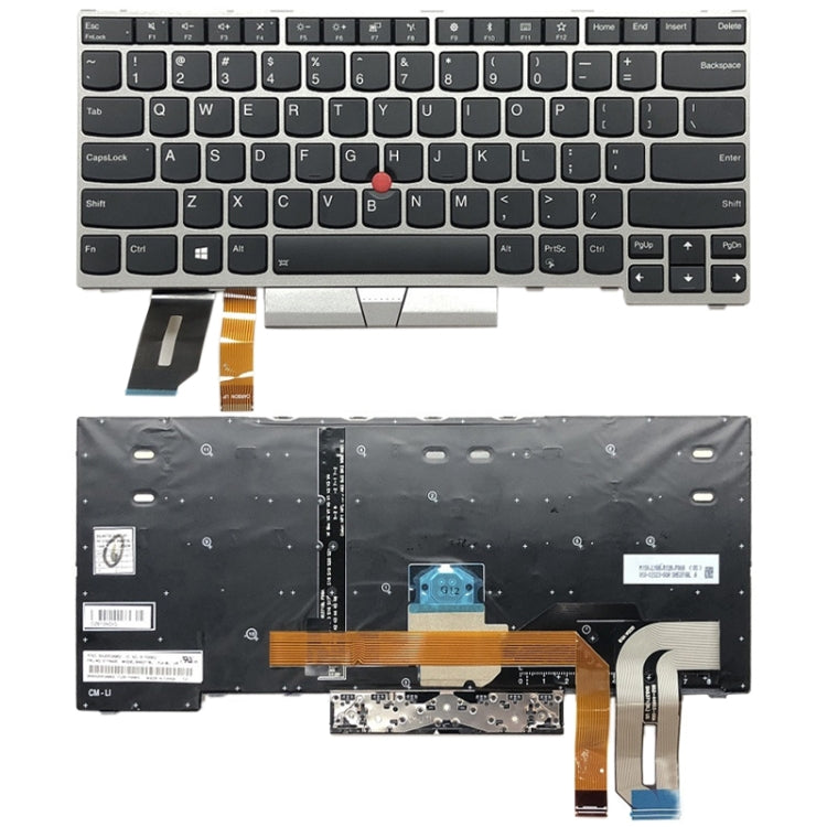 Chargez l&#39;image dans la visionneuse de la galerie, Lenovo ThinkPad Yoga E480 L480 T480s Yoga L380 L390 Laptop Replacement Keyboard With Backlit - Polar Tech Australia
