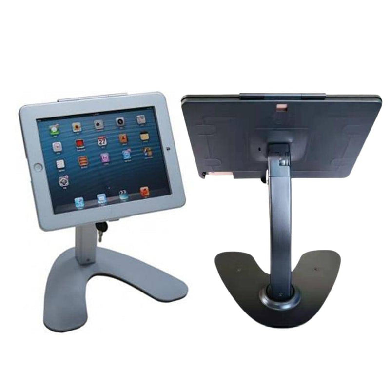 Cargue la imagen en el visor de la galería, Apple iPad POS Metal Lockable Holder Countertop Stand - Polar Tech Australia
