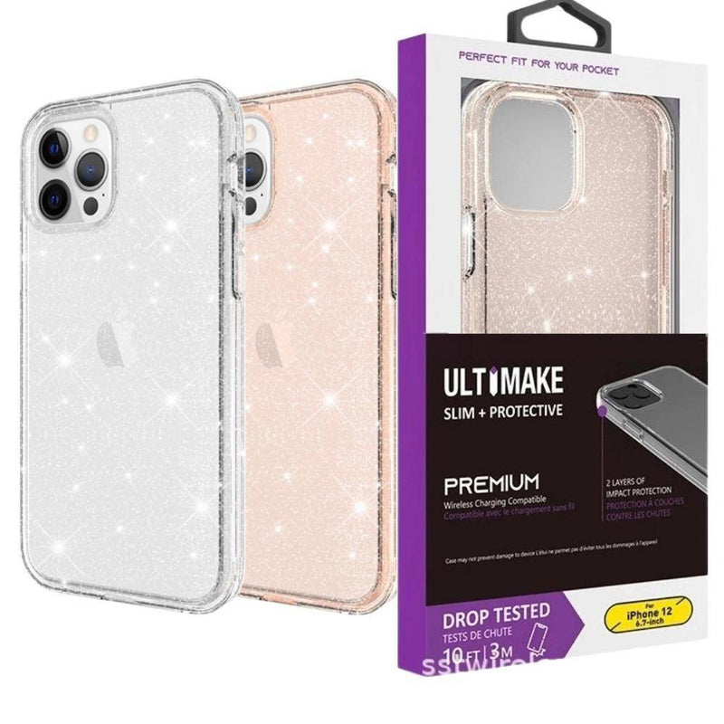 Cargue la imagen en el visor de la galería, Apple iPhone 11/Pro/Max Ultimake Glitter Star Flash Clear Transparent Case - Polar Tech Australia
