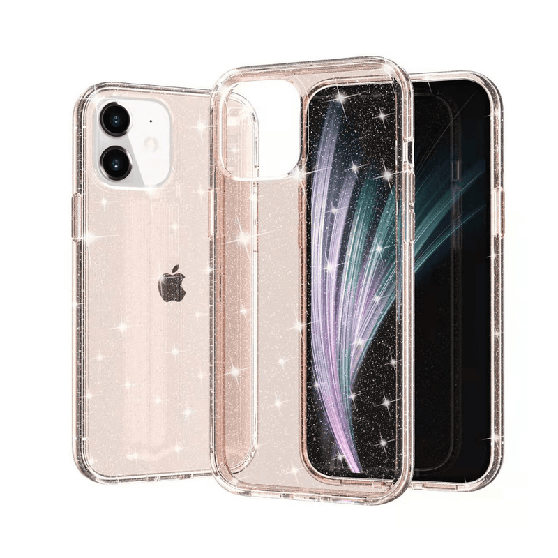 Load image into Gallery viewer, Apple iPhone 12/Mini/Pro/Max Ultimake Glitter Star Flash Clear Transparent Case - Polar Tech Australia
