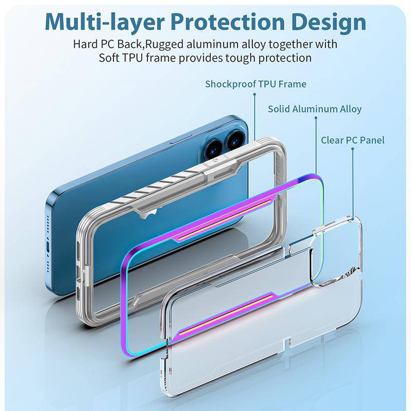 Cargue la imagen en el visor de la galería, Re-Define Apple iPhone 14/14 Plus/14 Pro/14 Pro Max Military Shield Defense Heavy Duty Drop Proof Case - Polar Tech Australia
