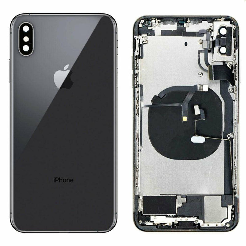 Cargue la imagen en el visor de la galería, [With Built-in OEM Parts] Apple iPhone X Back Glass Housing Metal Frame - Polar Tech Australia
