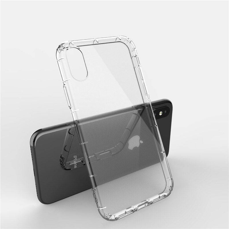 Cargue la imagen en el visor de la galería, Apple iPhone X/XS/XR/XS Max AirPillow Cushion Ultra-Thin Crystal clear soft TPU Case - Polar Tech Australia
