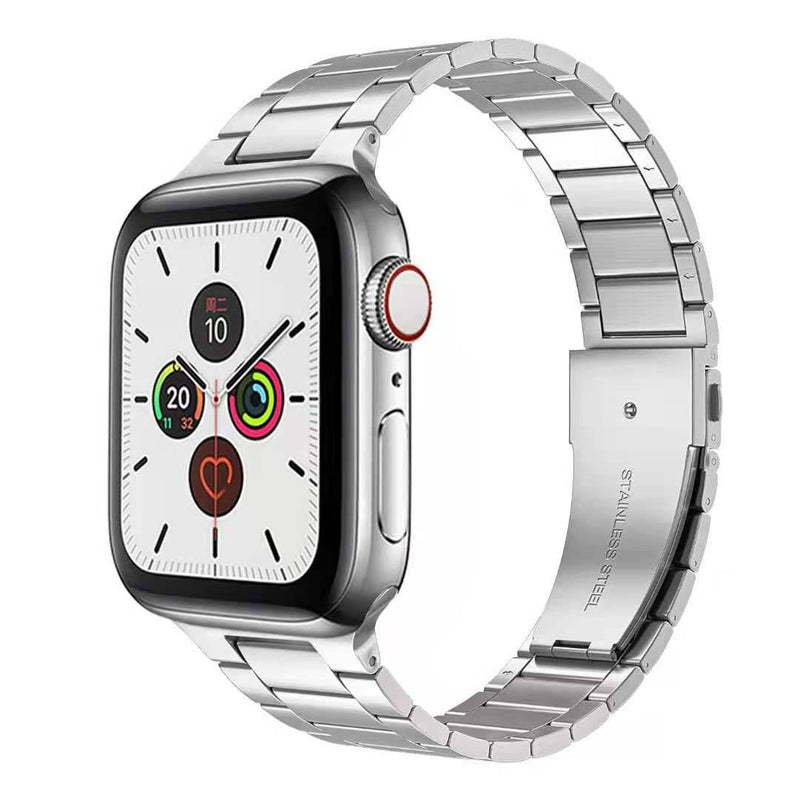 Cargue la imagen en el visor de la galería, Apple Watch 1/2/3/4/5/SE/6/7/8 Stainless Steel Watch Band Strap - Polar Tech Australia
