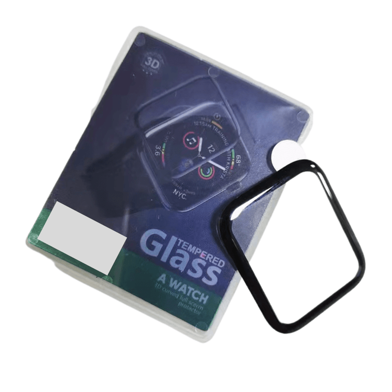 Cargue la imagen en el visor de la galería, Apple Watch 7/ S7 41mm &amp; 45mm 4D Full Glue Edge to Edge Covered Tempered Glass Screen Protector - Polar Tech Australia
