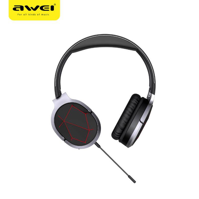 Chargez l&#39;image dans la visionneuse de la galerie, AWEI A799BL Foldable Gaming Wireless Headphone - (Black) - Polar Tech Australia
