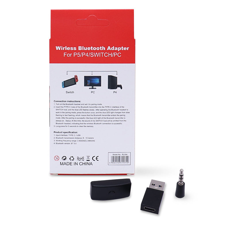 Load image into Gallery viewer, Nintendo Switch Lite PS4 PS5 PC Phone Audio Bluetooth 5.0 Adapter Converter  Bluetooth Speaker Headset Earphone - Polar Tech Australia
