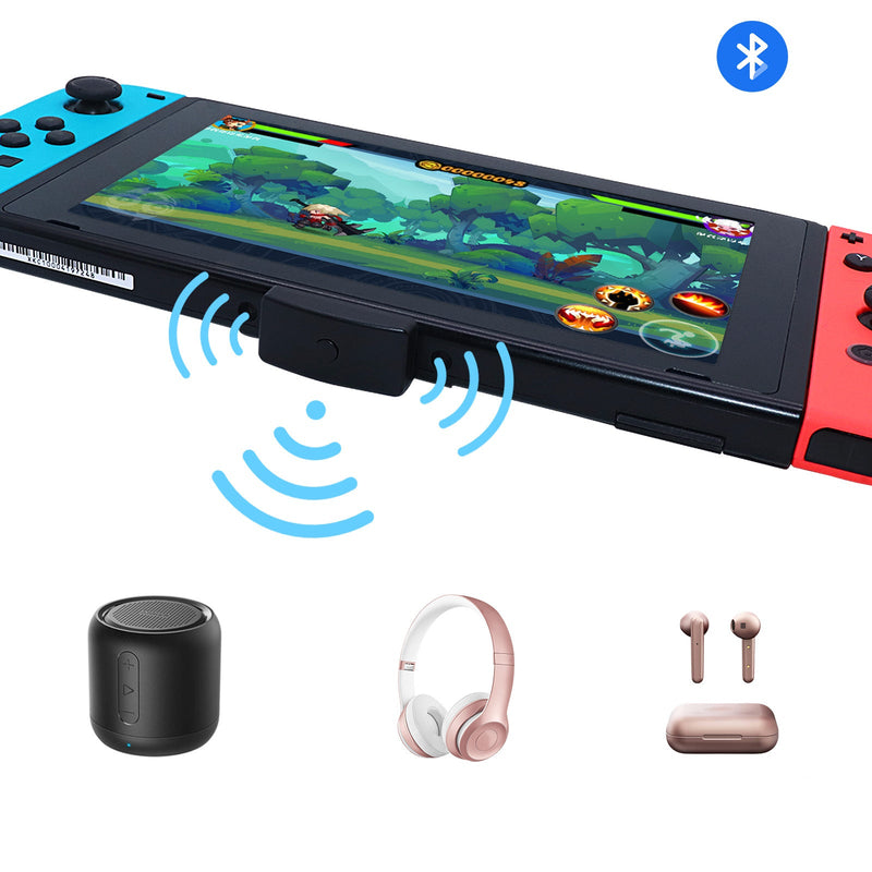 Cargue la imagen en el visor de la galería, Nintendo Switch Lite PS4 PS5 PC Phone Audio Bluetooth 5.0 Adapter Converter  Bluetooth Speaker Headset Earphone - Polar Tech Australia
