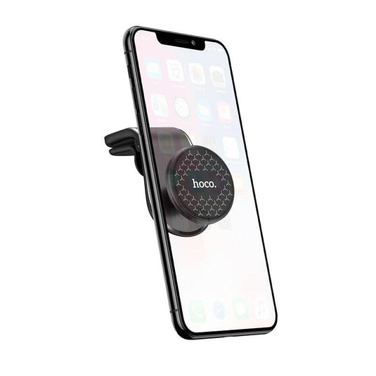 [CA59][360 Degree Rotation] HOCO Universal Aluminum Alloy Aircon Vent Flow Magnet Phone Holder - Polar Tech Australia