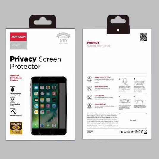 Joyroom Apple iPhone 12/Mini/Pro/Max Full Covered 9D Privacy Tempered Glass Screen Protector - Polar Tech Australia