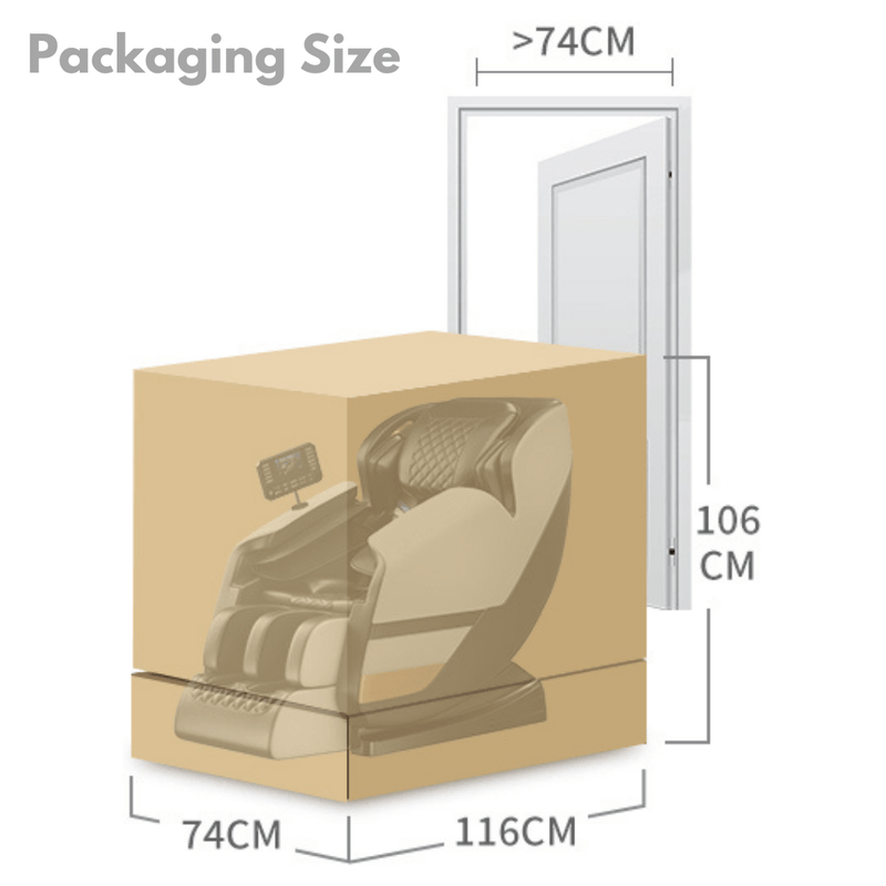 Cargue la imagen en el visor de la galería, [LCD Touch Screen][Bluetooth Speaker Version] Luxury iMassage 9D Full-body Multi-function Zero-Gravity Massage Chair - Polar Tech Australia
