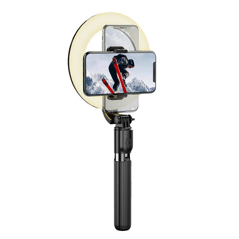 Chargez l&#39;image dans la visionneuse de la galerie, [LV03 Plus] HOCO Universal LED Light Live broadcast Stand Mobile Phone Mount Holder - Polar Tech Australia
