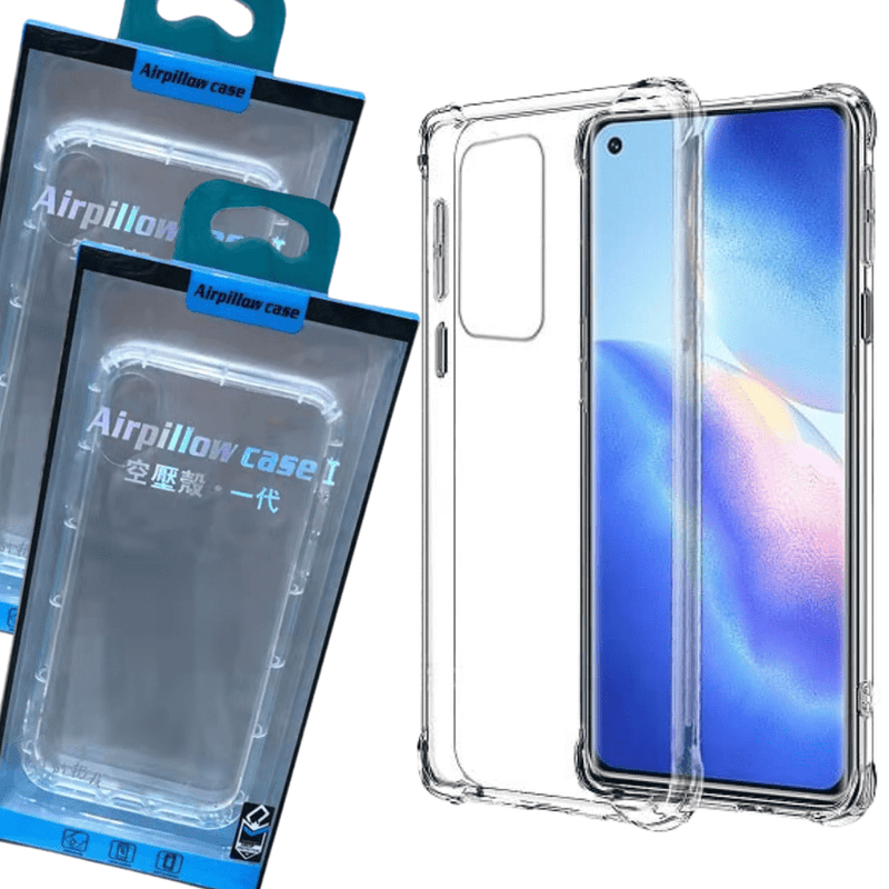 Cargue la imagen en el visor de la galería, OPPO Find X3 / Find X3 Pro Trasnsparent Airpillow Air Cushion Shock proof Case - Polar Tech Australia
