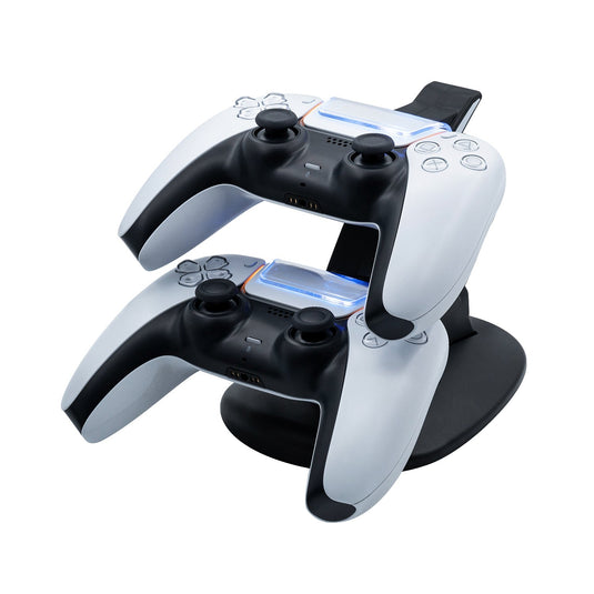 PS5 Dual Controller Charging Stand - Polar Tech Australia