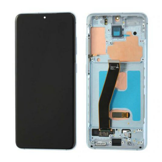 [ORI][With Frame] Samsung Galaxy S20 (SM-G981/SM-G980) LCD Touch Digitizer Screen Assembly - Polar Tech Australia