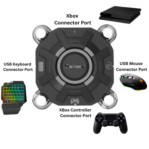 Cargue la imagen en el visor de la galería, Xbox One - Mouse &amp; Keyboard Extension Convention Hub Box - Polar Tech Australia
