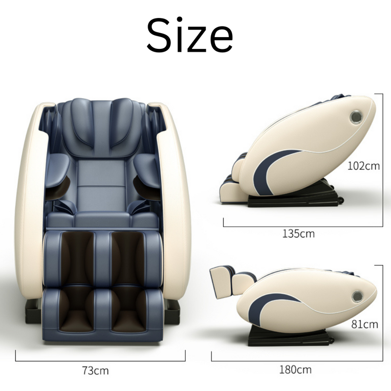 Cargue la imagen en el visor de la galería, [i-8][LCD Touch Screen][Bluetooth Speaker Version] Luxury iMassage 9D Full-body Multi-function Zero-Gravity Massage Chair - Polar Tech Australia
