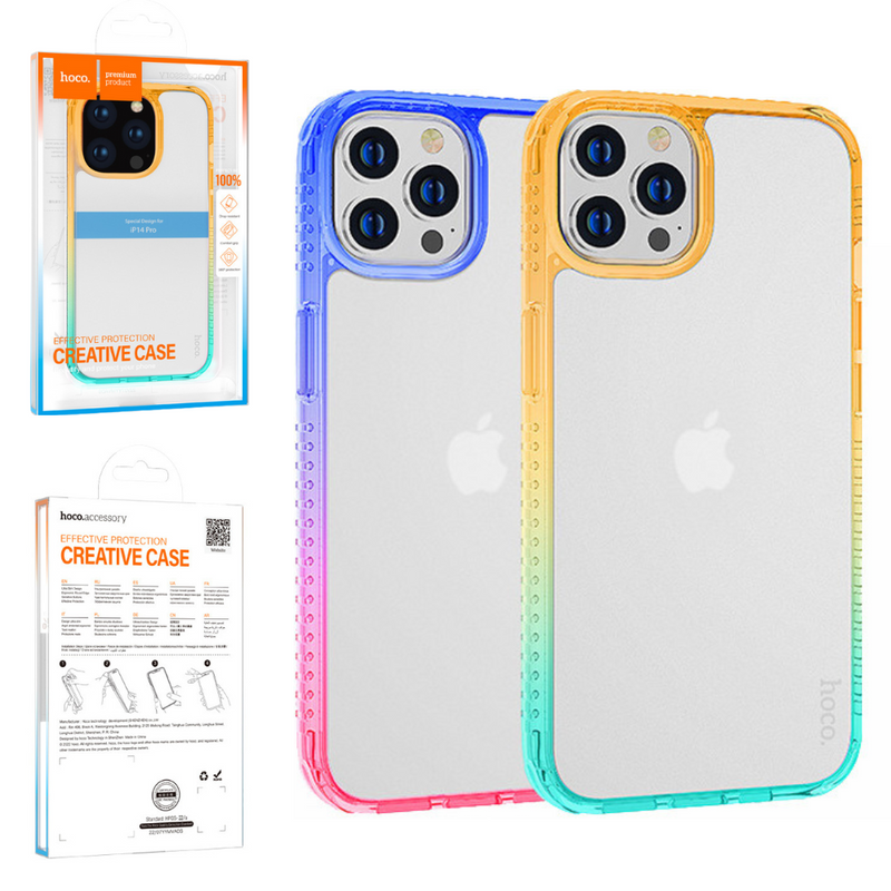 Cargue la imagen en el visor de la galería, HOCO Apple iPhone 14/14 Plus/14 Pro/14 Pro Max TPU Colour Case - Polar Tech Australia
