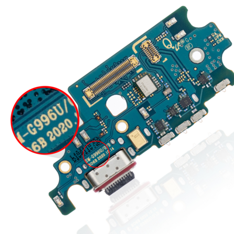 Cargue la imagen en el visor de la galería, Samsung Galaxy S21 Plus 5G (G996) - Charging Port/Sim Reader/Mic Sub Board - Polar Tech Australia
