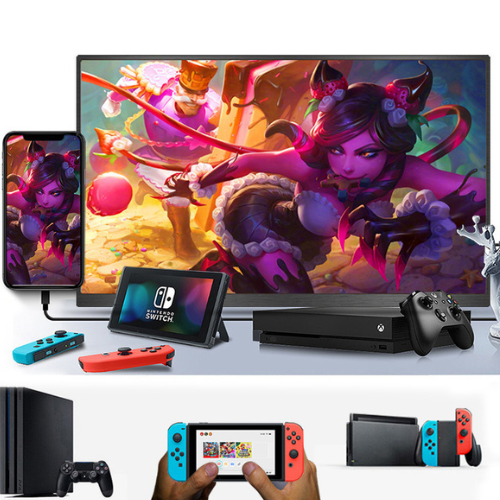 Cargue la imagen en el visor de la galería, Nintendo Switch - Portable Monitor Screen 14“ inch 1080P 60HZ Built In 3D Gaming Speaker - Game Gear Hub
