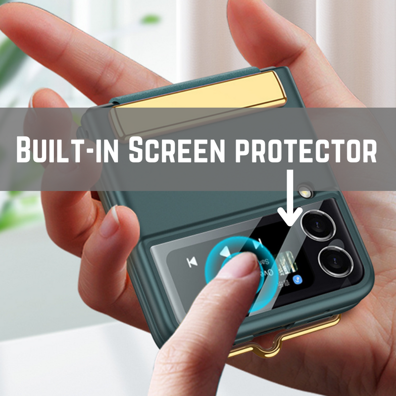 Cargue la imagen en el visor de la galería, Samsung Galaxy Z Flip 3 5G (SM-F711) Full Protection Fashion Stand Case With Built-in Strap - Polar Tech Australia
