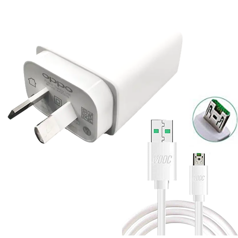 Cargue la imagen en el visor de la galería, [10W] [With Cable] Genuine OPPO/Realme SuperVOOC Wall Charger Adapter Power Supply Unit - Polar Tech Australia
