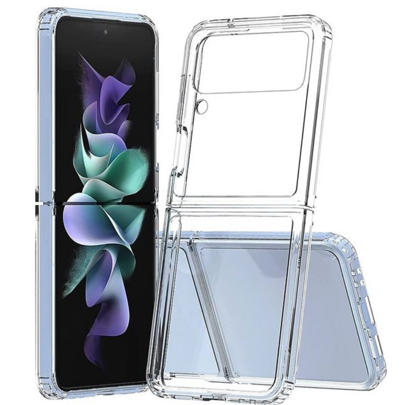 Cargue la imagen en el visor de la galería, Samsung Galaxy Flip 4 (SM-F721) SPACE Transparent Rugged Clear Shockproof Case Cover - Polar Tech Australia
