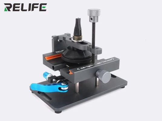 [RL-601S Plus] RELIFE  2 in 1  360 Degree Rotation Heat-free Screen Separation Removal Back Glass Phone Repair Mount Holder Fixture - Polar Tech Australia