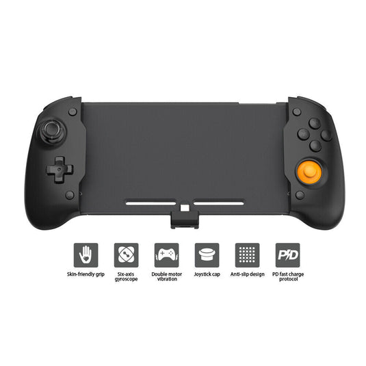 Nintendo Switch & Switch OLED - DOBE Controller Handheld Grip Double Motor Vibration - Game Gear Hub