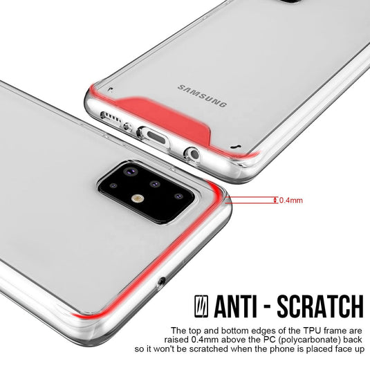 Samsung Galaxy A11 (SM-A115F) SPACE Transparent Rugged Clear Shockproof Case Cover - Polar Tech Australia