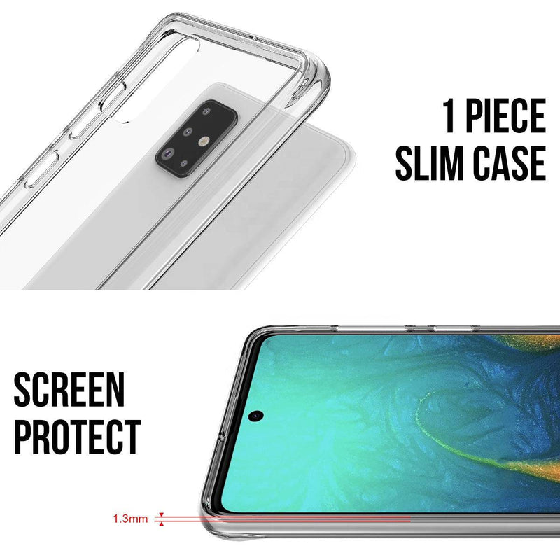 Cargue la imagen en el visor de la galería, Samsung Galaxy A12 (SM-A125F) SPACE Transparent Rugged Clear Shockproof Case Cover - Polar Tech Australia
