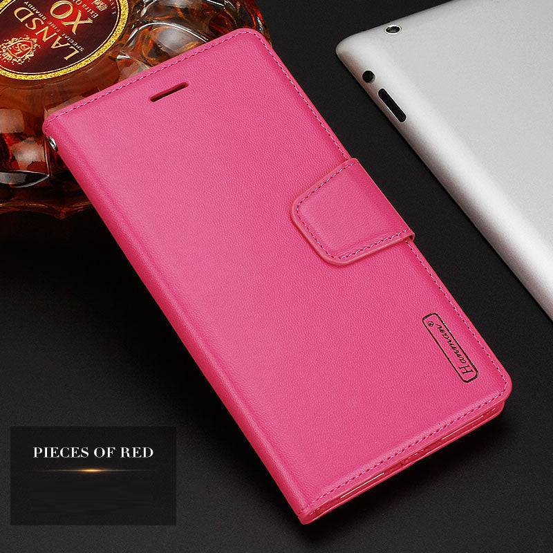 Cargue la imagen en el visor de la galería, Samsung Galaxy A34 5G (SM-A346) Hanman Premium Quality Flip Wallet Leather Case - Polar Tech Australia
