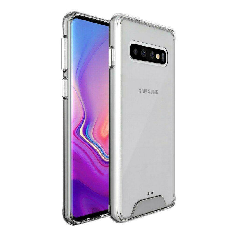 Cargue la imagen en el visor de la galería, Samsung Galaxy S10/S10e/S10 Plus/S10 5G SPACE Transparent Rugged Clear Shockproof Case Cover - Polar Tech Australia
