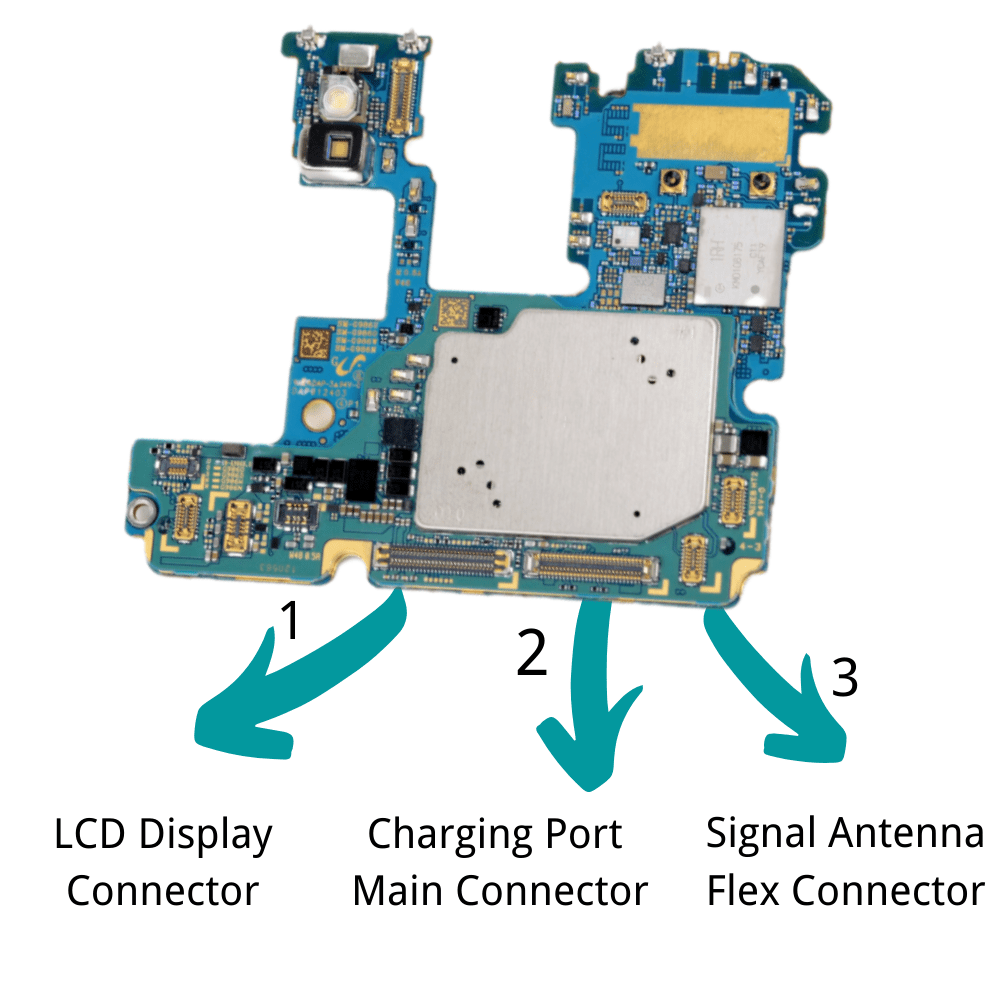 Samsung Galaxy S20 (G980/G981) Motherboard Logic Board FPC Connector ...