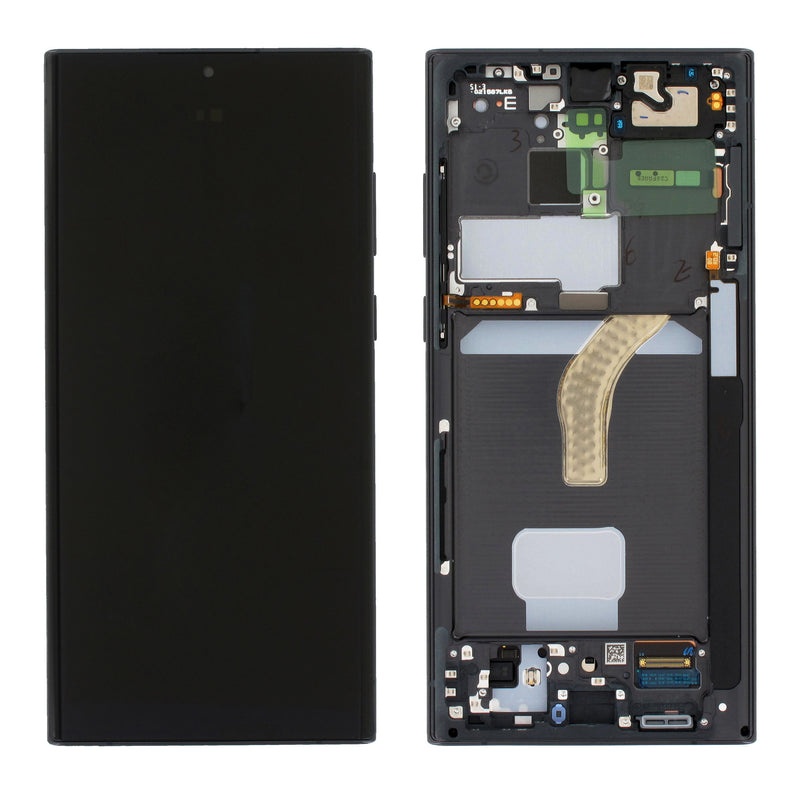 Chargez l&#39;image dans la visionneuse de la galerie, [Samsung Service Pack] Samsung Galaxy S22 Ultra (SM-S908) LCD Touch Digitizer Screen Assembly With Frame - Polar Tech Australia
