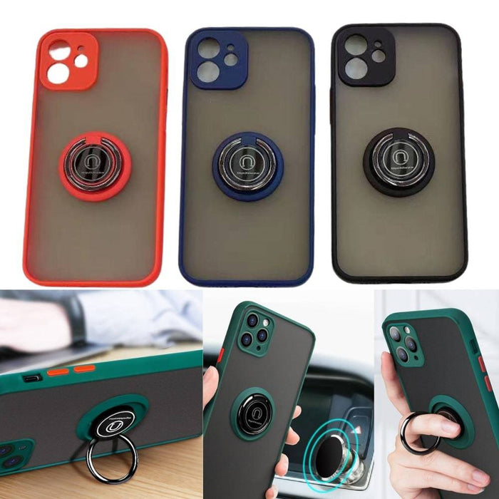 For Samsung Galaxy S9/S9 Plus Case Ring Stand Phone Cover with