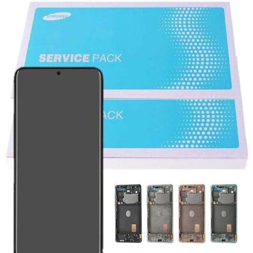 Chargez l&#39;image dans la visionneuse de la galerie, [Samsung Service Pack] Samsung Galaxy S20 FE (SM-G780/781) LCD Touch Digitizer Screen Assembly With Frame - Polar Tech Australia
