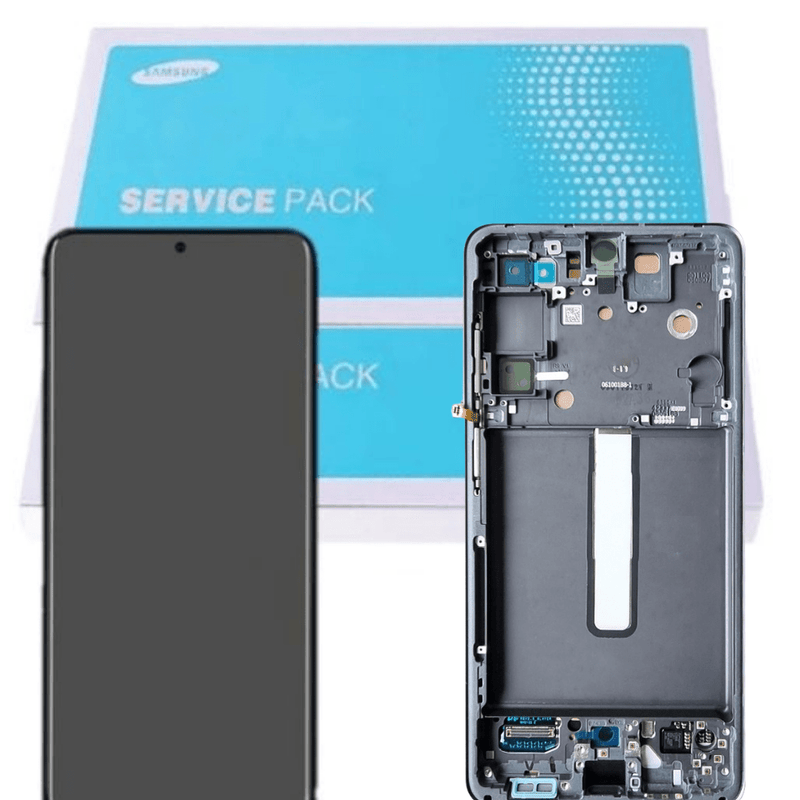 Cargue la imagen en el visor de la galería, [Samsung Service Pack] Samsung Galaxy S21 FE (SM-G990B) LCD Touch Digitizer Screen Assembly With Frame - Polar Tech Australia
