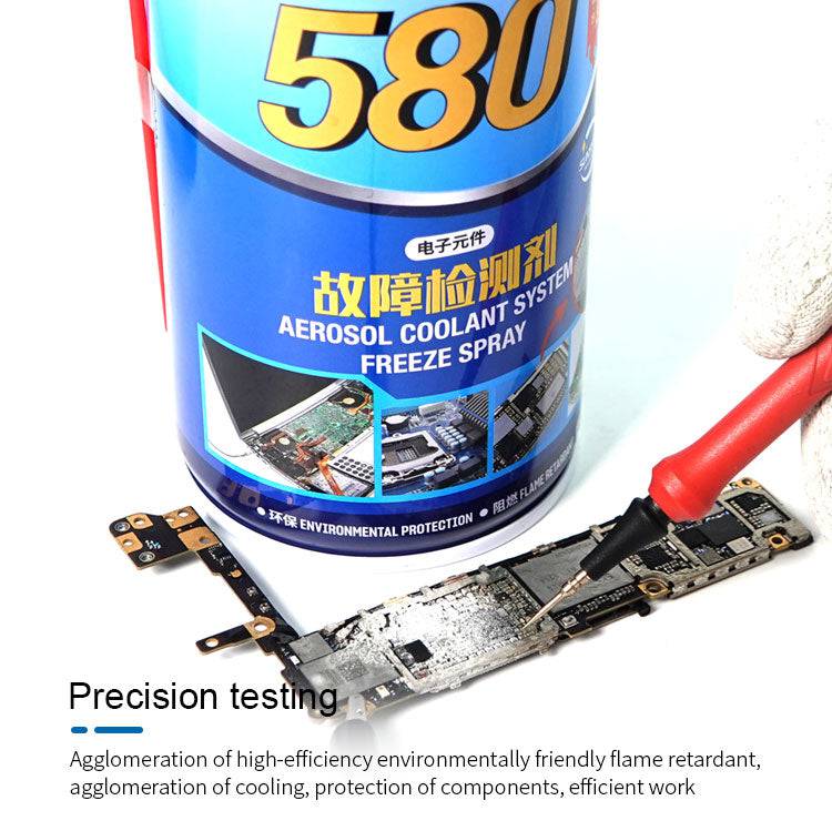 Cargue la imagen en el visor de la galería, Sunshine SS-580 Aerosol Coolant System Freeze Spray Logic Board Inspection Tool 400ML - Polar Tech Australia
