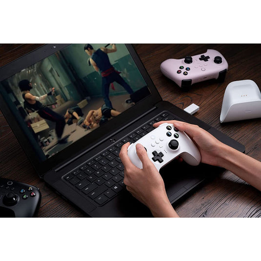 Ultimate 2.4G Wireless Controller with Charging Dock for Windows PC/Android/Raspberry Pi - Game Gear Hub