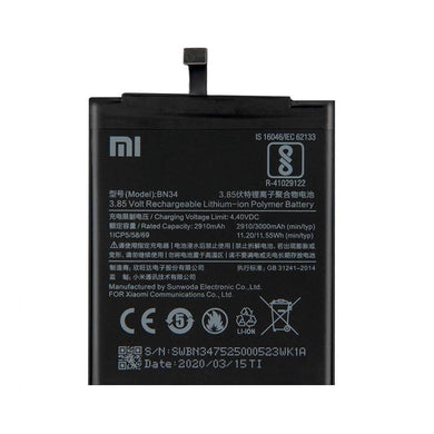 [BN34] XIAOMI Redmi 5A Replacement Battery - Polar Tech Australia